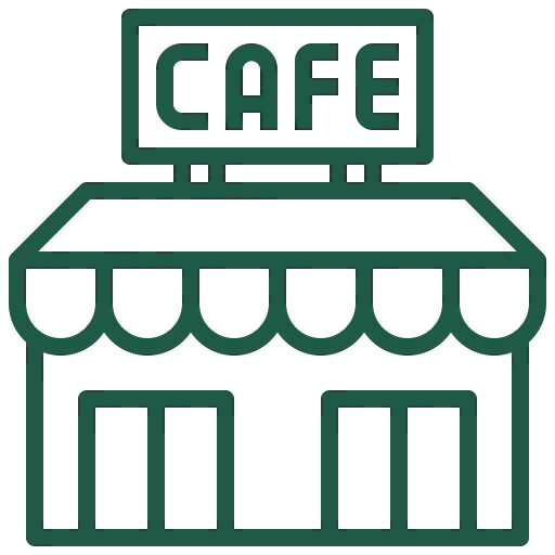 Cafe at Oberoi Forestville luxury apartments in Thane West