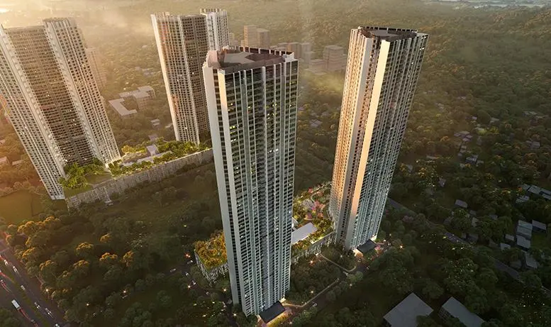 Oberoi Eternia and Enigma luxury residences in Mulund West Mumbai